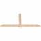Ekena Millwork Eugene Smooth Timber Gable Bracket, Douglas Fir, 96"W x 44"H x 3 1/2"D x 5 1/2"F, 11/12 Pitch GBW096X44X0406EUG00SDF - alternate 5